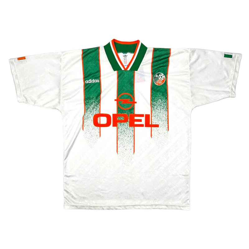 1994 Republic of Ireland Away Football Shirt (L) Adidas - Football Finery - FF202710