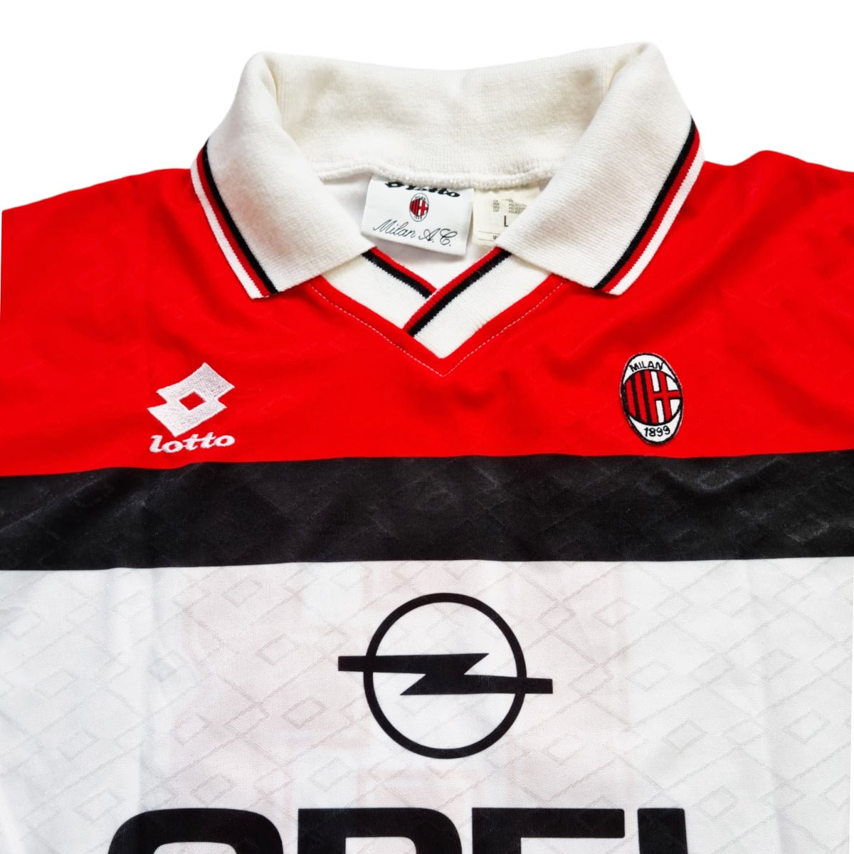 1994/95 AC Milan Away Football Shirt (L) Lotto #13 - Football Finery - FF202646