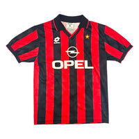 1994/95 AC Milan Home Football Shirt (L) Lotto - Football Finery - FF202415