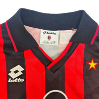 1994/95 AC Milan Home Football Shirt (L) Lotto - Football Finery - FF202415