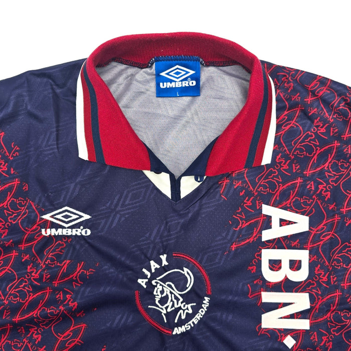 1994/95 Ajax Away Football Shirt (L) Umbro - Football Finery - FF204077