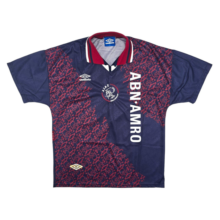 1994/95 Ajax Away Football Shirt (L) Umbro - Football Finery - FF204077