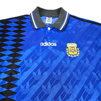 1994/95 Argentina Away Football Shirt (L) Adidas (Re-Badged Template) - Football Finery - FF202930