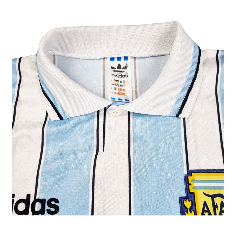 1994/95 Argentina Home Football Shirt (L) Adidas (Prototype) - Football Finery - FF202924