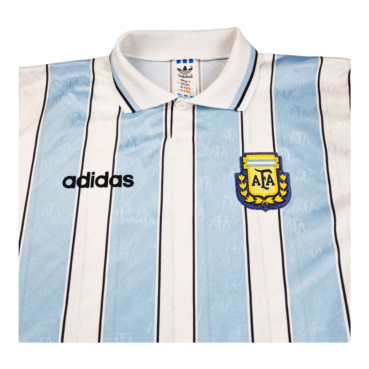 1994/95 Argentina Home Football Shirt (L) Adidas (Prototype) - Football Finery - FF202924