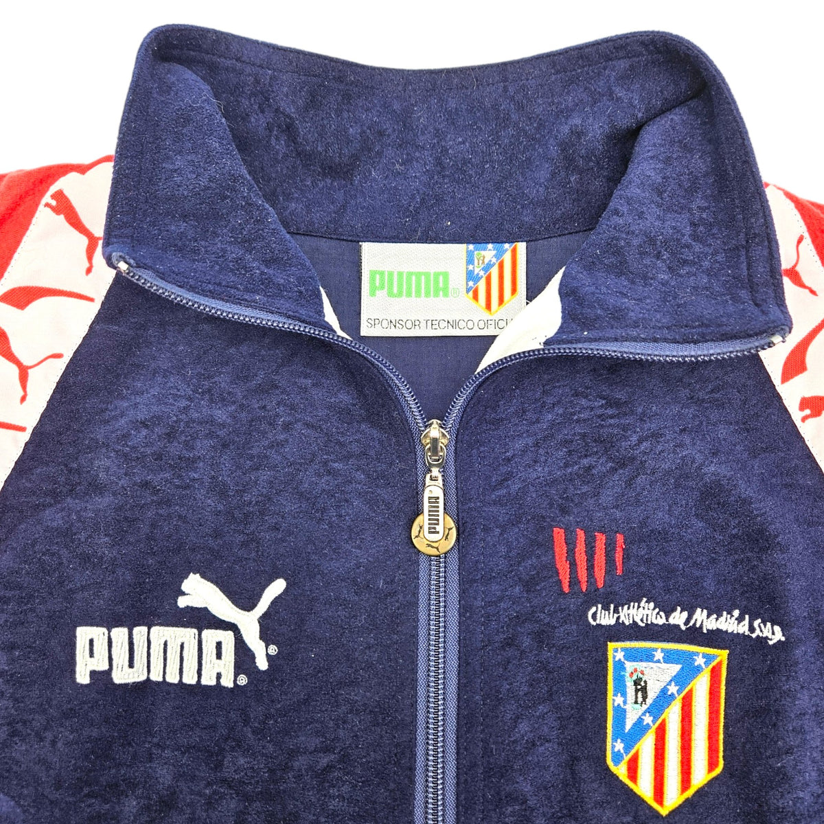 1994/95 Atletico Madrid Tracksuit Football Shirt (XL) Puma - Football Finery - FF203945