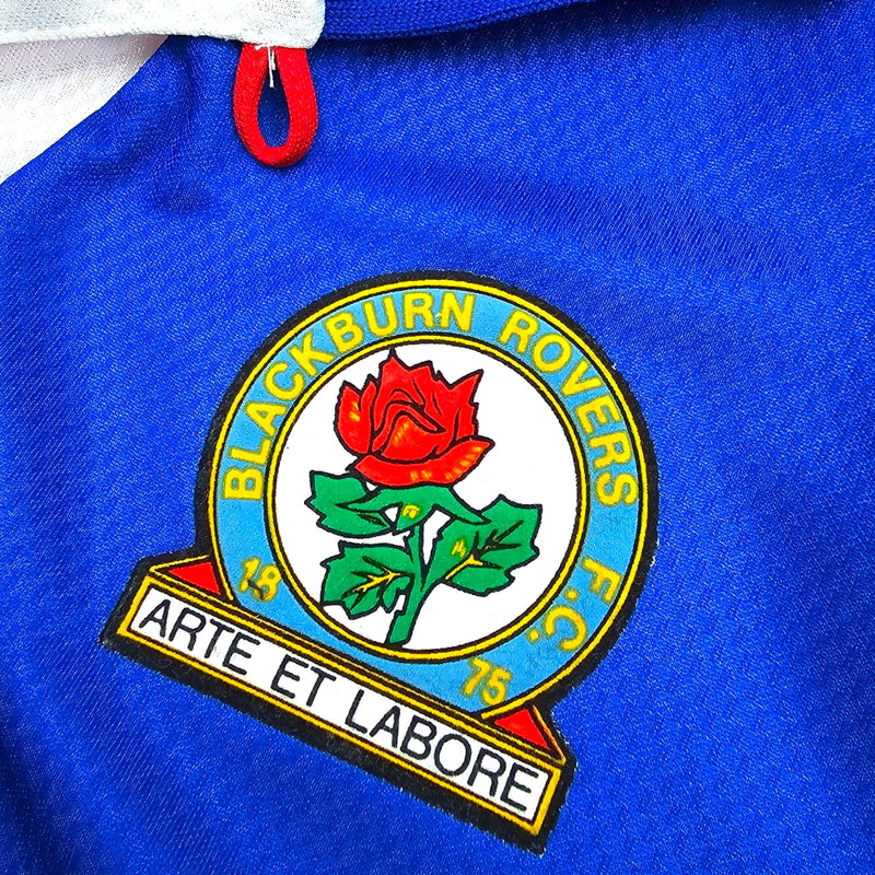 1994/95 Blackburn Rovers Home Football Shirt (M) Asics - Football Finery - FF204123