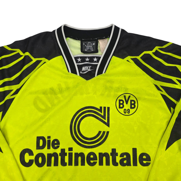 1994/95 Dortmund Home Football Shirt (L) Nike - Football Finery - FF204412