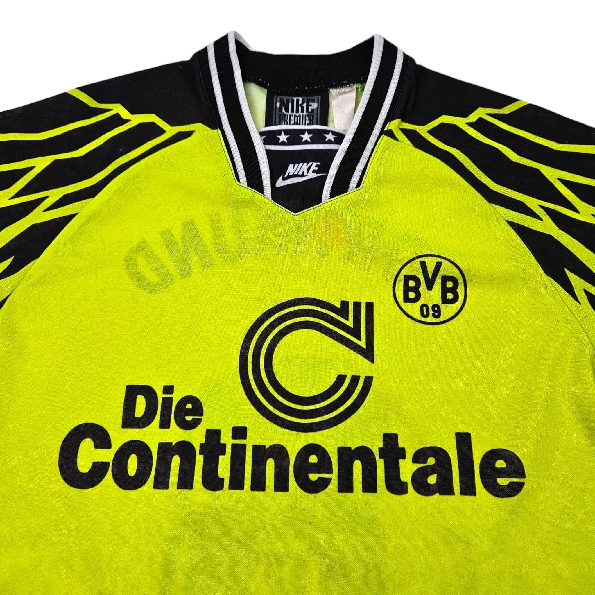 1994/95 Dortmund Home Football Shirt (S) Nike #8 (Signed by 