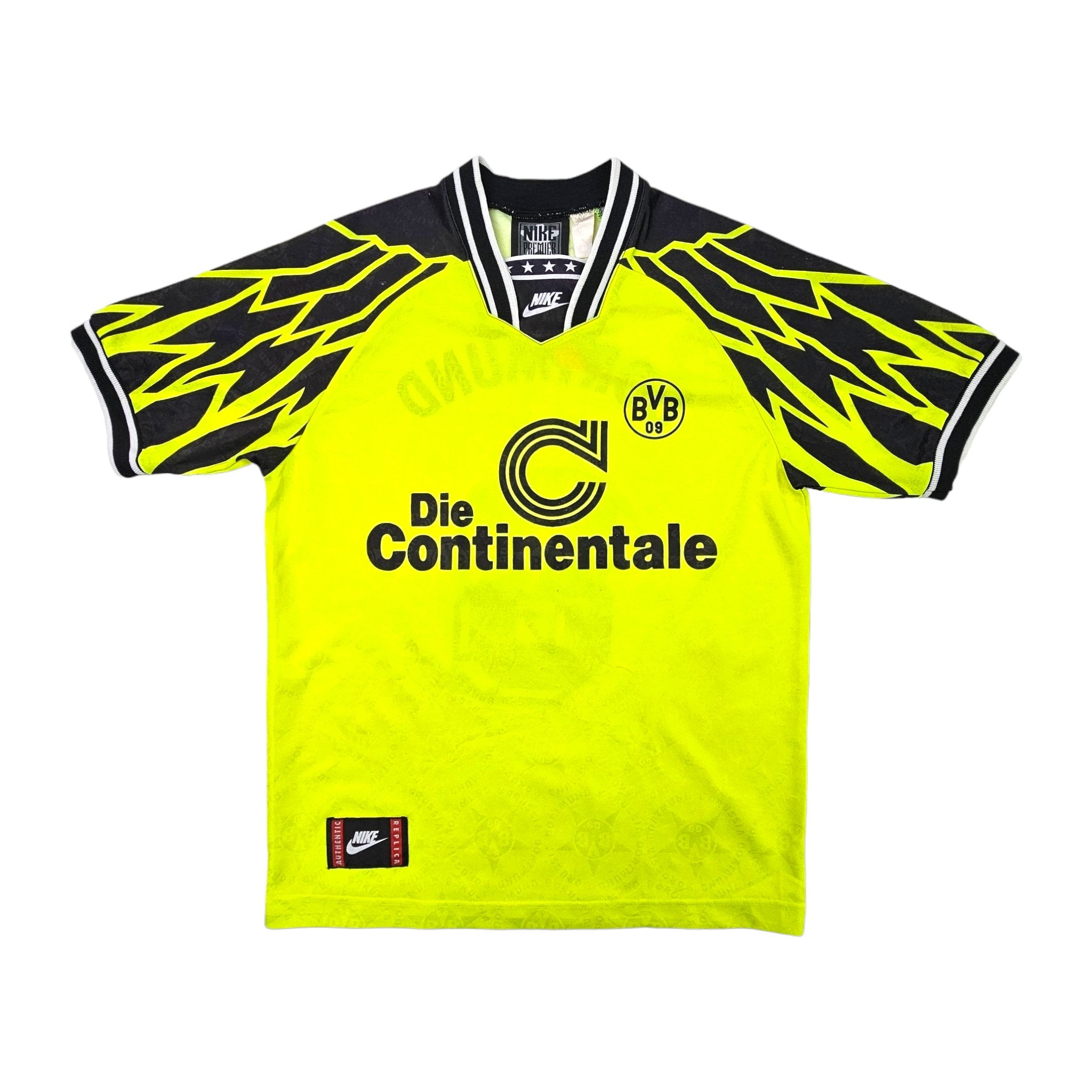 1994/95 Dortmund Home Football Shirt (S) Nike #8 (Signed by 