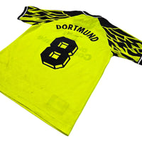 1994/95 Dortmund Home Football Shirt (S) Nike #8 (Signed by Michael Zorc) - Football Finery - FF203544