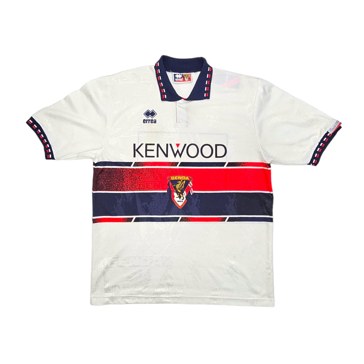 1994/95 Genoa Away Football Shirt (XL) Errea - Football Finery - FF203525