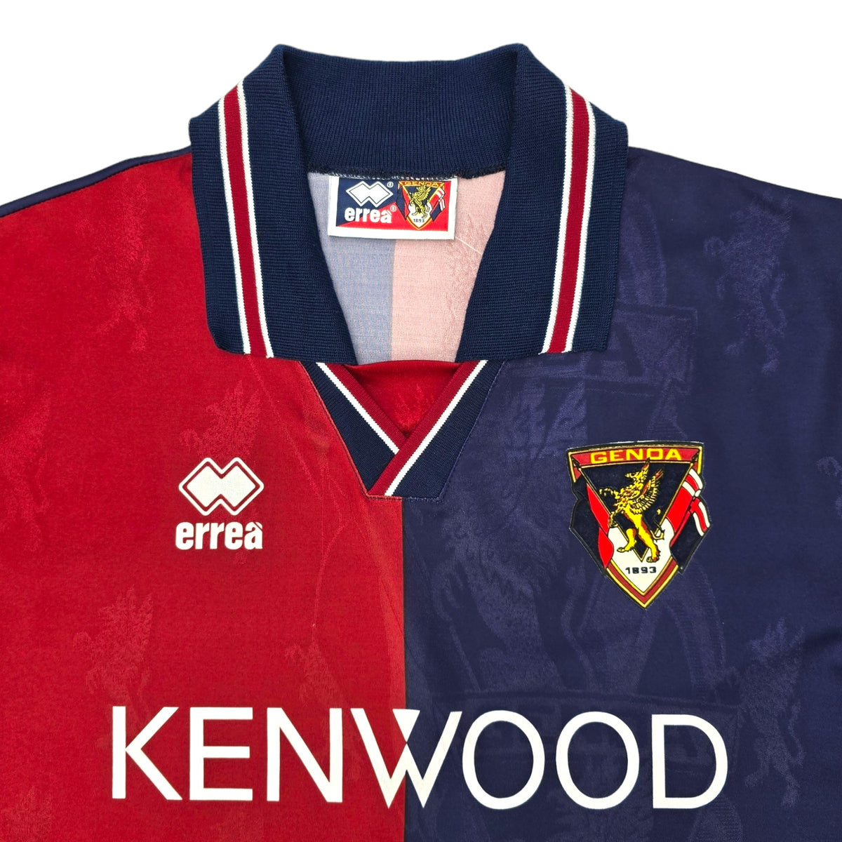 1994/95 Genoa Home Football Shirt (M) Errea - Football Finery - FF203785