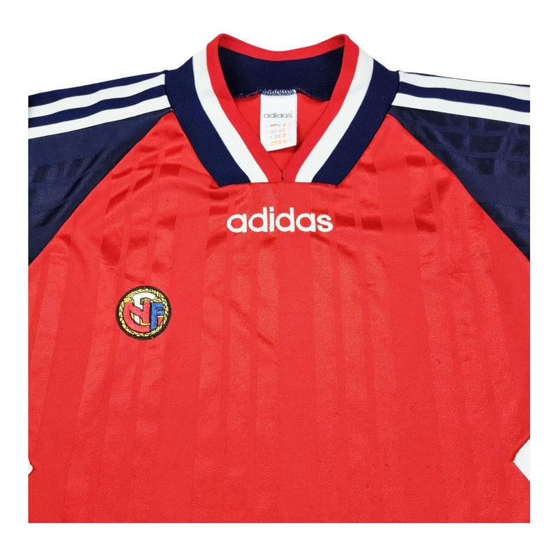 1994/95 Norway Home Football Shirt (XL) Adidas - Football Finery - FF202879