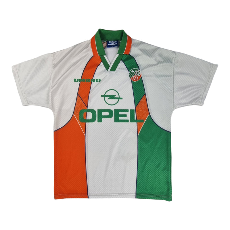 1994/95 Republic of Ireland Away Football Shirt (M) Umbro - Football Finery - FF202546