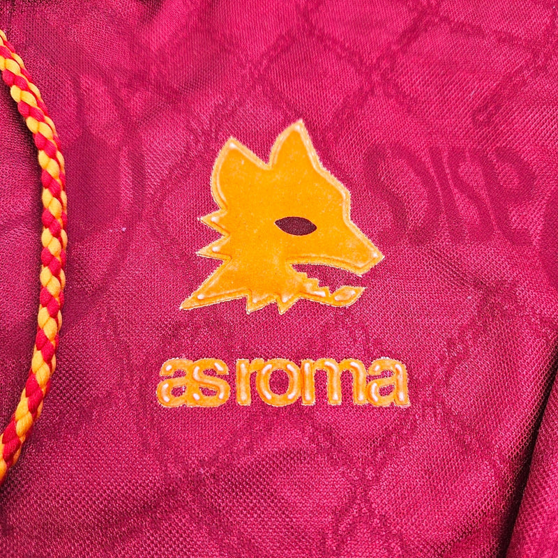 1994/95 Roma Home Football Shirt (M) Asics - Football Finery - FF203677