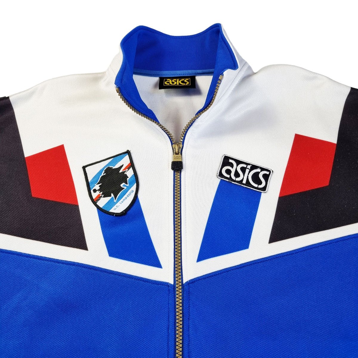 1994/95 Sampdoria Tracksuit Top (M) Asics - Football Finery - FF202746