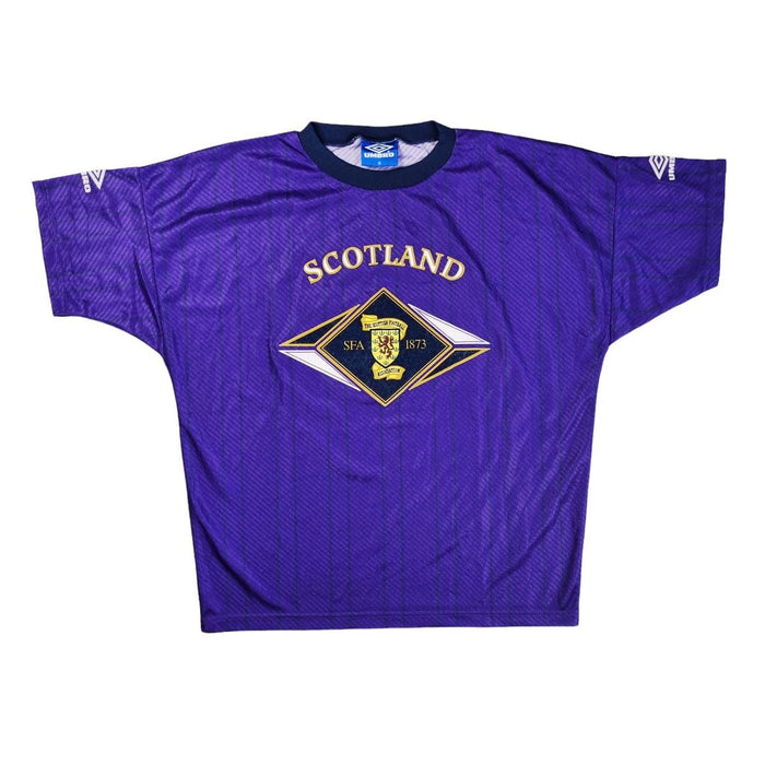 1994/95 Scotland Training Shirt (M) Umbro - Football Finery - FF202775