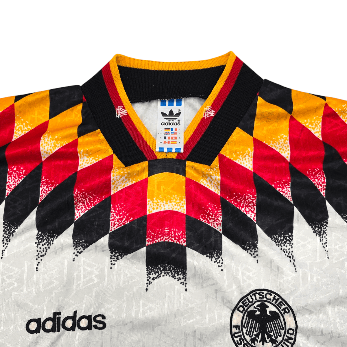 1994/96 Germany Home Football Shirt (L) Adidas - Football Finery - FF204429