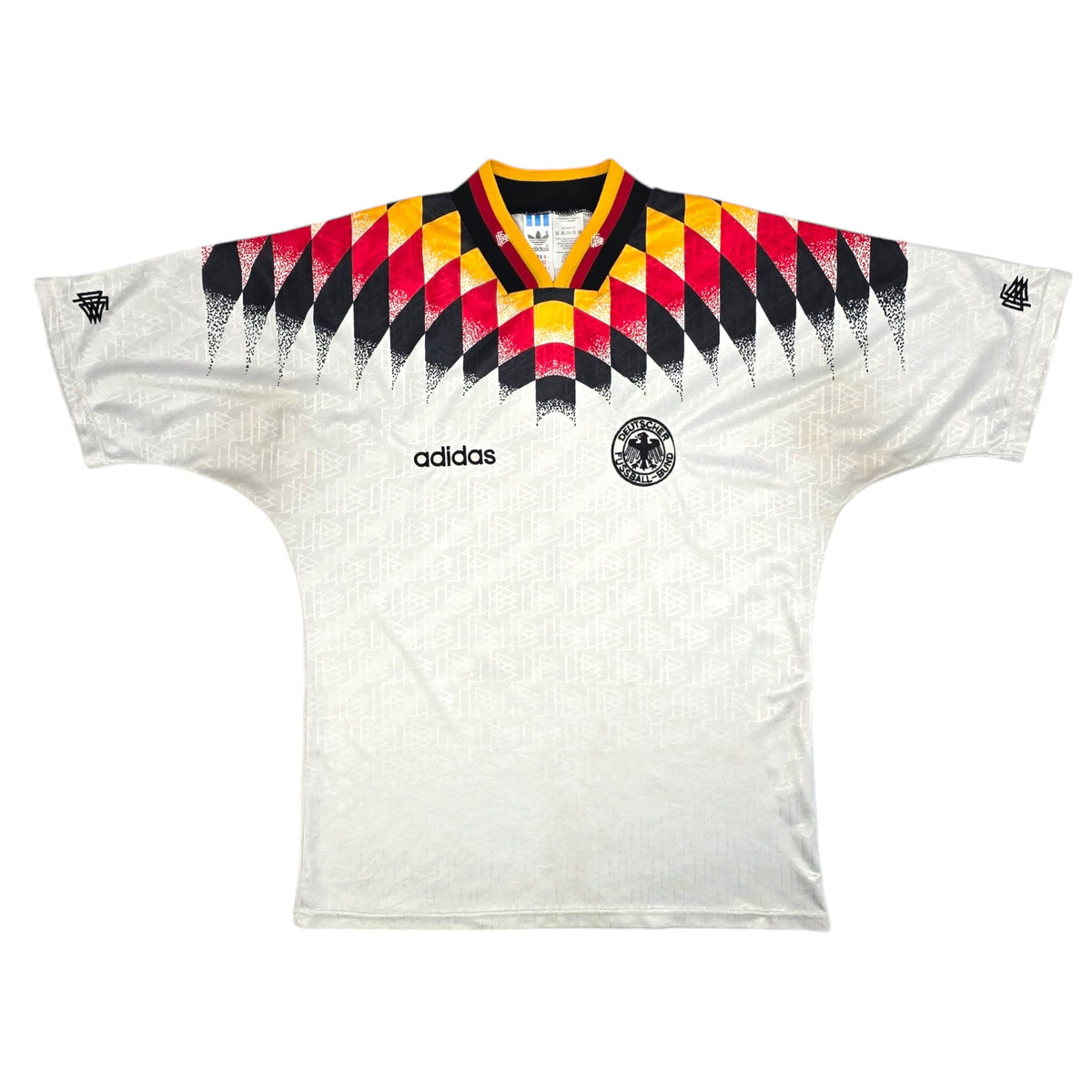 1994/96 Germany Home Football Shirt (L) Adidas - Football Finery - FF204465