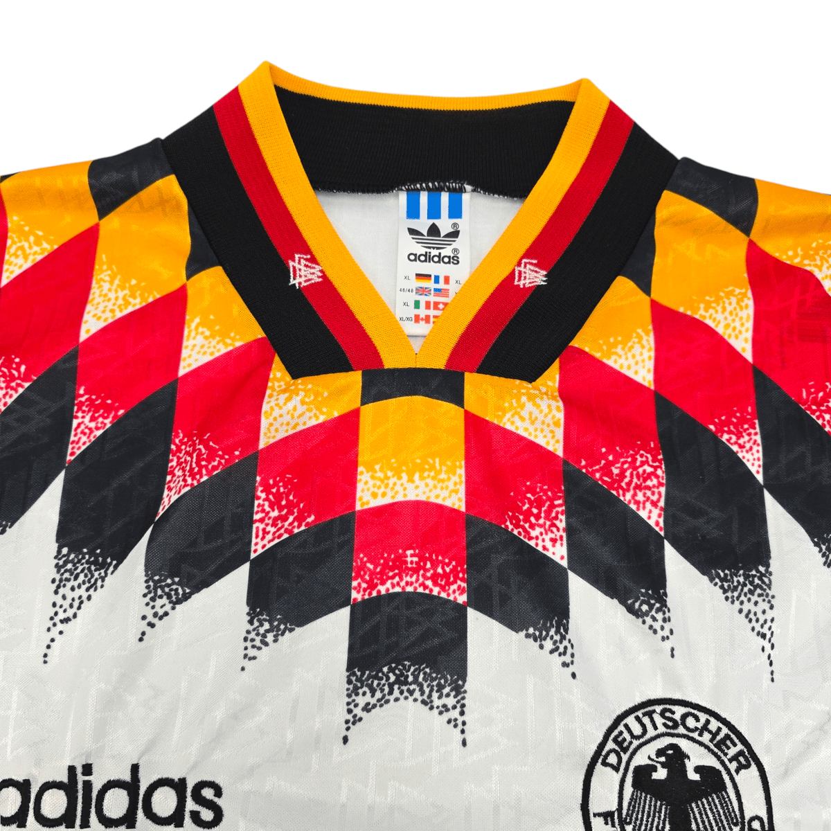 1994/96 Germany Home Football Shirt (XL) Adidas - Football Finery - FF204531