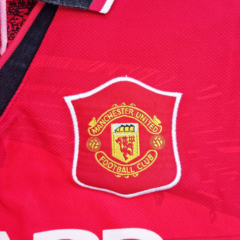 1994/96 Manchester United Home Football Shirt (XL) Umbro - Football Finery - FF202985