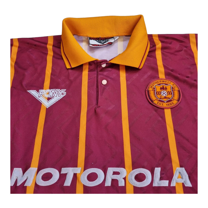 1994/96 Motherwell Home Football Shirt (XL) Pony #3 - Football Finery - FF202668