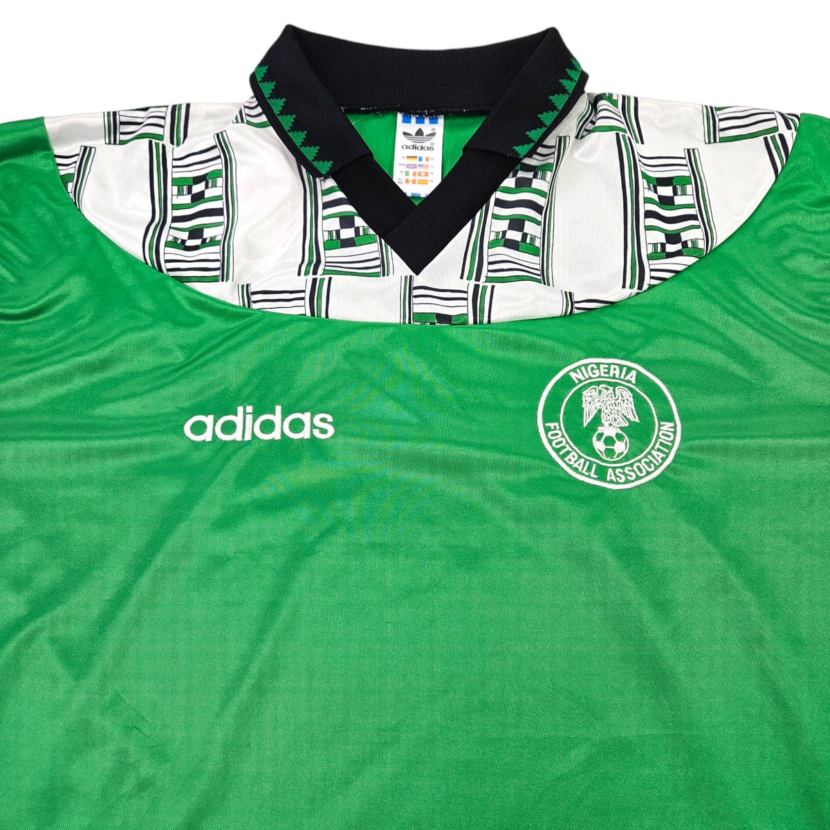 1994/96 Nigeria Home Football Shirt (XL) Adidas - Football Finery - FF203626