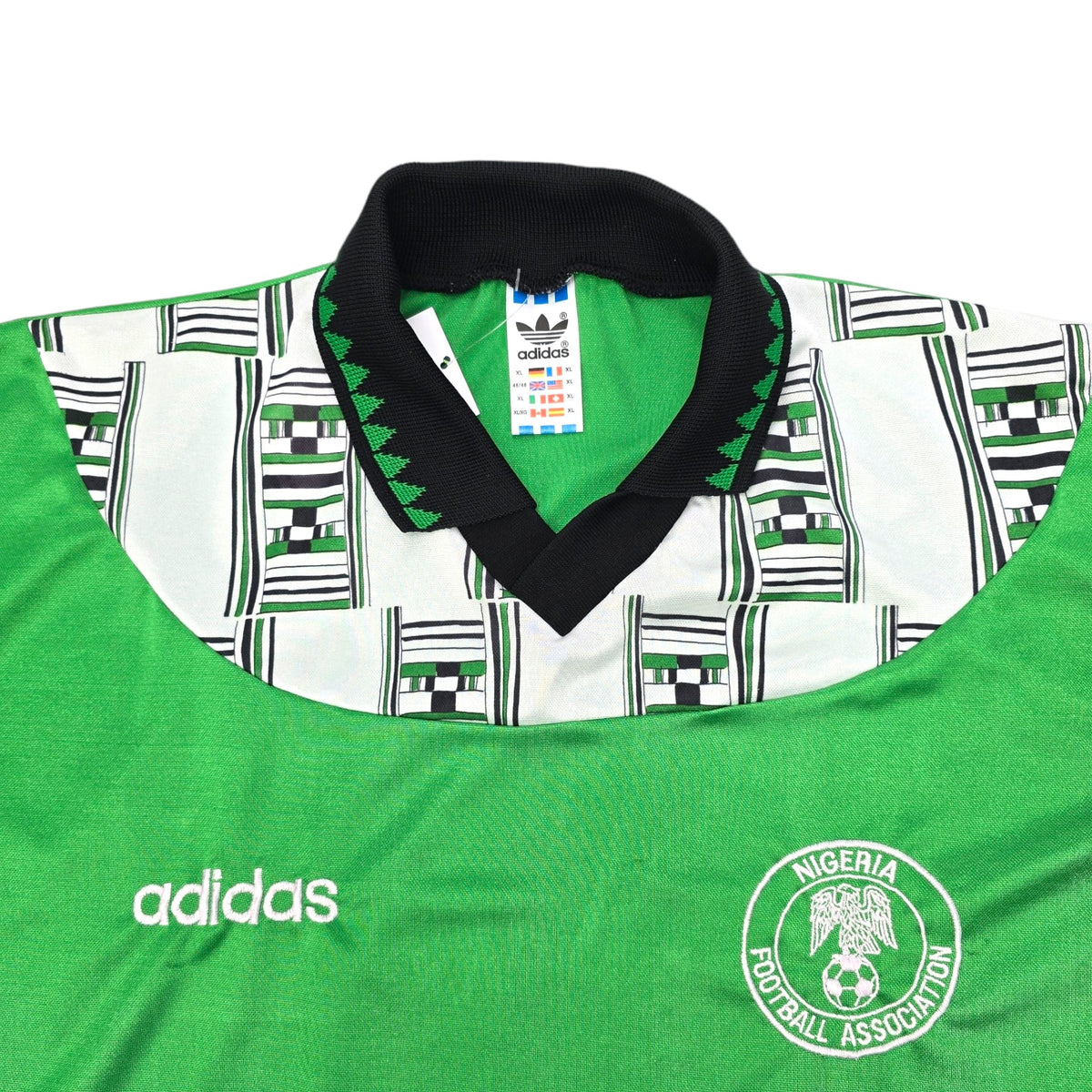 1994/96 Nigeria Home Football Shirt (XL) Adidas - Football Finery - FF203978