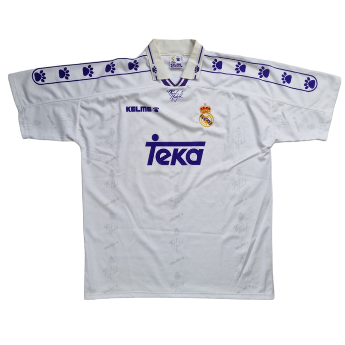 1994/96 Real Madrid Home Football Shirt (XL) Kelme - Football Finery - FF202978