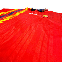 1994/96 Spain Home Football Shirt (L) Adidas - Football Finery - FF202867