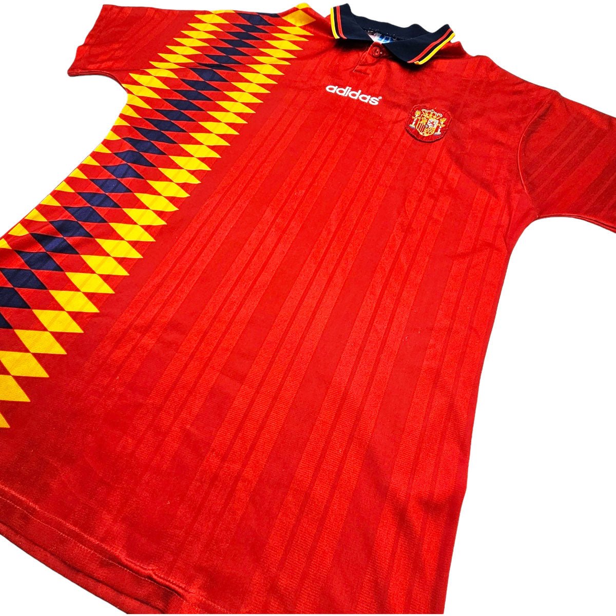 1994/96 Spain Home Football Shirt (L) Adidas - Football Finery - FF202867