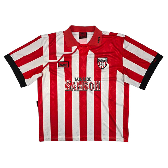 1994/96 Sunderland Home Football Shirt (M) Avec - Football Finery - FF204144