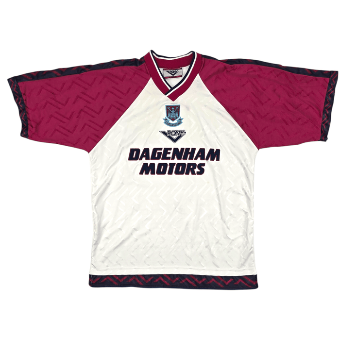 1994/96 West Ham United Third Football Shirt (M) PONY - Football Finery - FF300591