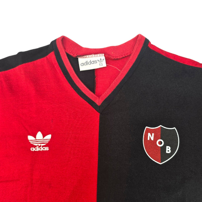 1995 Newells Old Boys Home Football Shirt (L) Adidas - Football Finery - FF204397