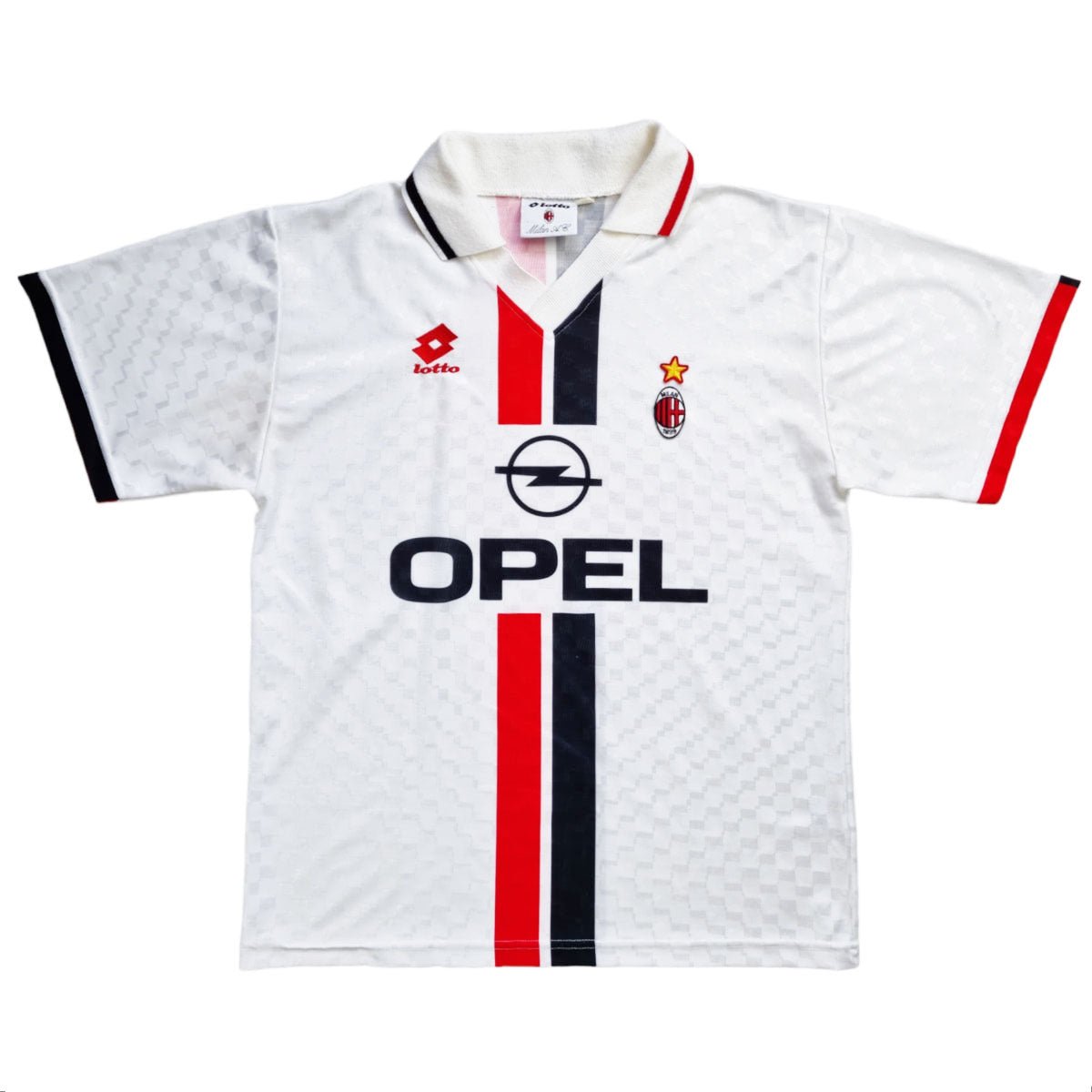 1995/96 AC Milan Away Football Shirt (M) Lotto - Football Finery - FF202492