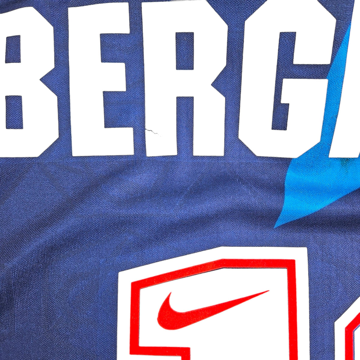 1995/96 Arsenal Away Football Shirt (XL) Nike #10 Bergkamp - Football Finery - FF203719