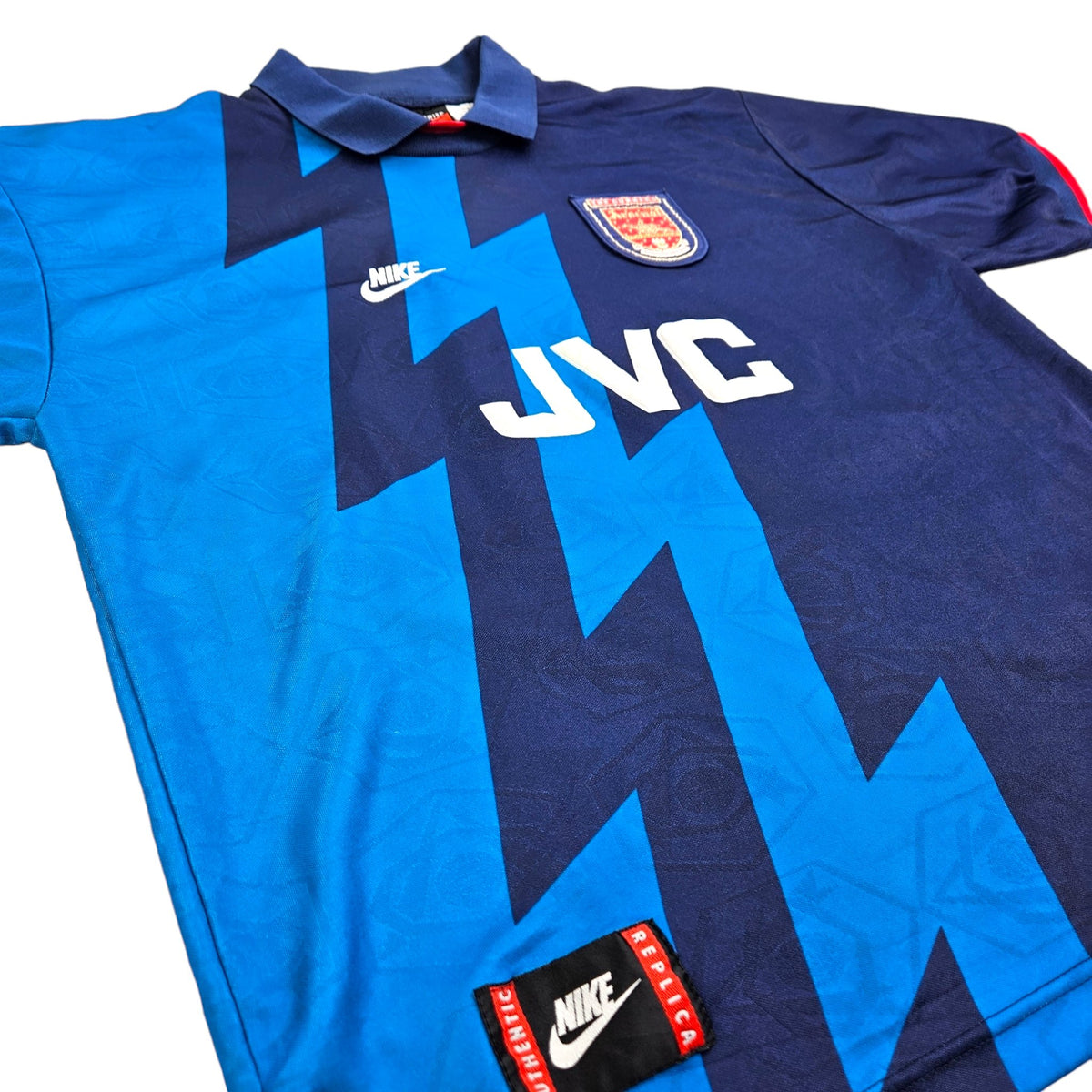 1995/96 Arsenal Away Football Shirt (XL) Nike #10 Bergkamp - Football Finery - FF203719