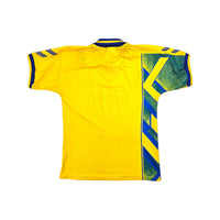 1995/96 Brondby IF Home Football Shirt (M) Hummel (Upgraded Template) - Football Finery - FF203622