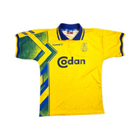 1995/96 Brondby IF Home Football Shirt (M) Hummel (Upgraded Template) - Football Finery - FF203622