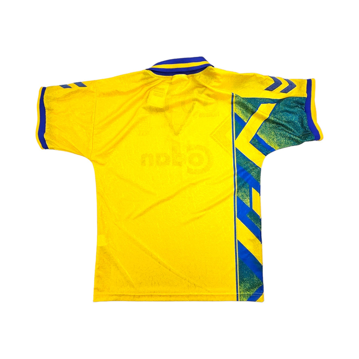 1995/96 Brondby IF Home Football Shirt (M) Hummel (Upgraded Template) - Football Finery - FF203623