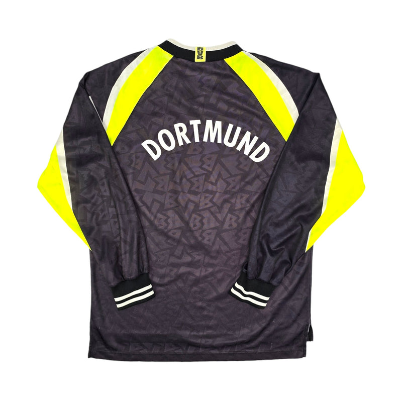 1995/96 Dortmund Away Football Shirt (L) Nike (L/S) - Football Finery - FF204207