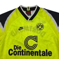 1995/96 Dortmund Home Football Shirt (M) Nike - Football Finery - FF204435