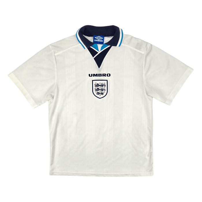 1995/96 England Home Football Shirt (L) Umbro - Football Finery - FF300595