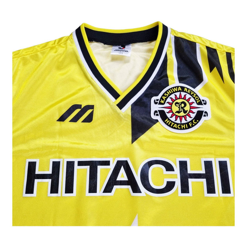 1995/96 Kashiwa Reysol Home Football Shirt (L) Mizuno - Football Finery - FF202790