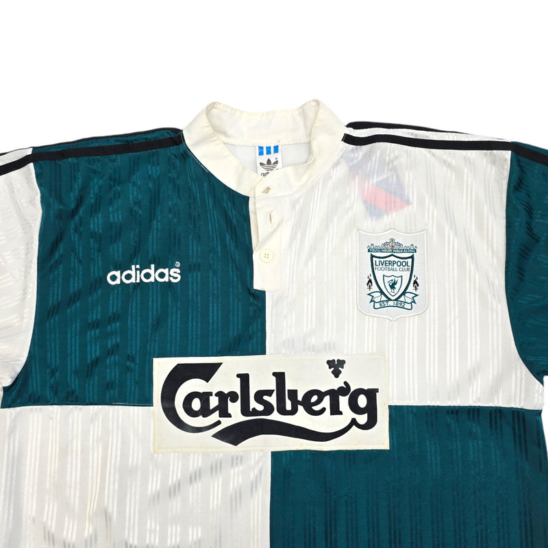 1995/96 Liverpool Away Football Shirt (XL) Adidas - Football Finery - FF204456