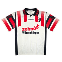 1995/96 SC Freiburg Away Football Shirt (L) Uhlsport - Football Finery - FF204351