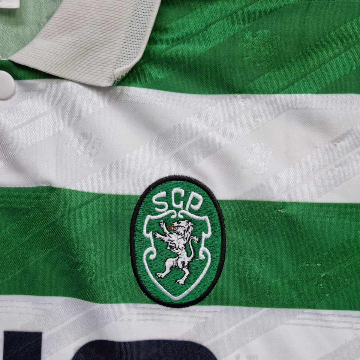 1995/96 Sporting Lisbon Home Football Shirt (XL) Adidas - Football Finery - FF202659