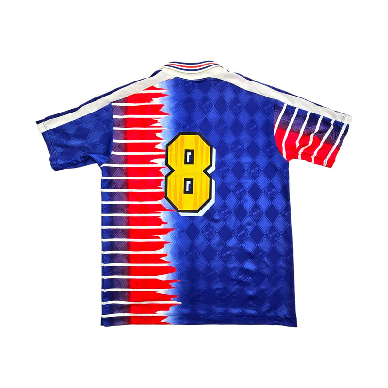 1995/96 Yokohama Marinos Home Football Shirt (M) Adidas #8 - Football Finery - FF202802