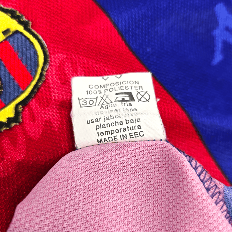 1995/97 Barcelona Home Football Shirt (XL) Kappa - Football Finery - FF204614